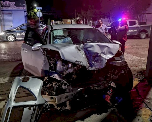 Conductor Ebrio Provoca Dos Choques Se Pasa Un Alto Y Otro Al Tratar