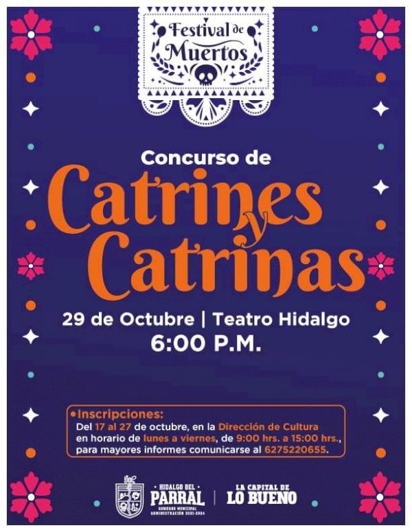 No Te Quedes Fuera Y Participa En El Concurso De Catrinas Y Catrines