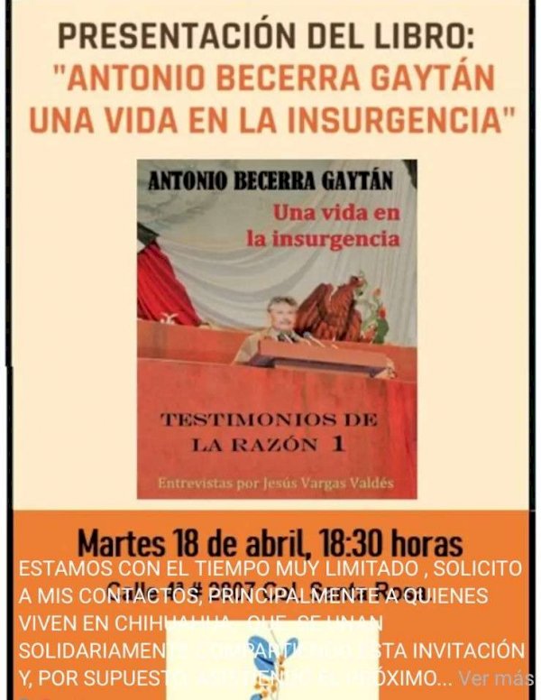 Se Le Invita A La Ciudadan A A Acudir A La Presentaci N Del Libro Una