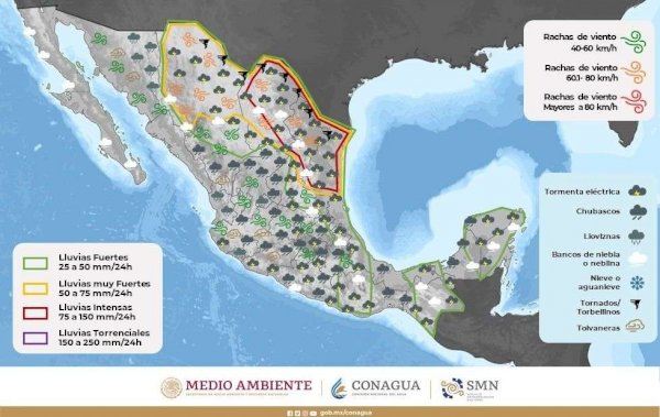 Alerta Ante Lluvias Y Vientos Fuertes Durante Las Pr Ximas Horas La