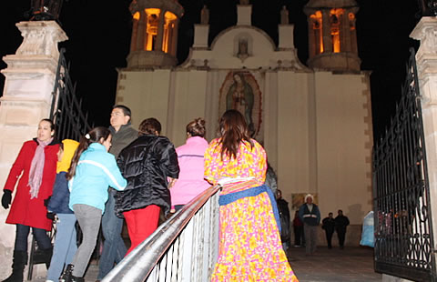 Gran concurrencia al Santuario