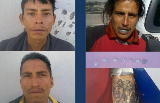 Arrestan a tres narcomenudistas en la colonia Cerro de la Cruz