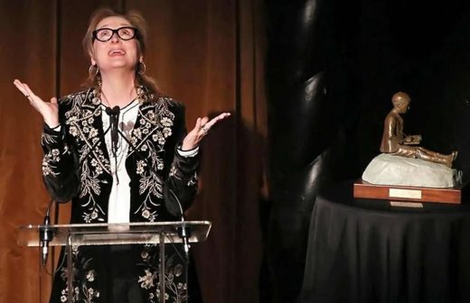 Honran a Meryl Streep con el Premio Monte Cristo