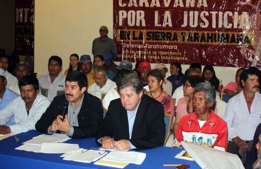 Integra Caravana por la Justicia en la Sierra Tarahumara mesa de trabajo interinstitucional 