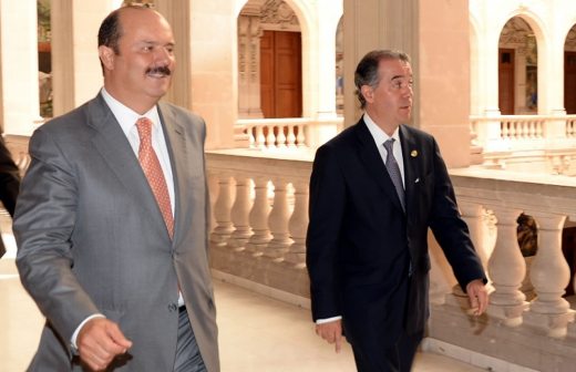 Se reúne Duarte con el presidente del Senado de la República