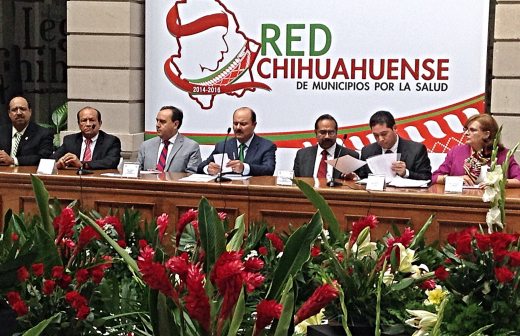 Preside Duarte instalación de la Red Chihuahuense de municipios por la salud