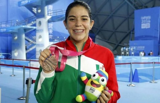 Gana Alejandra Orozco medalla de bronce en Nanjing