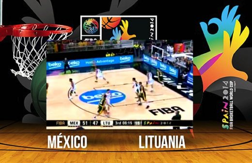 Pierde México 74-87 contra Lituania 