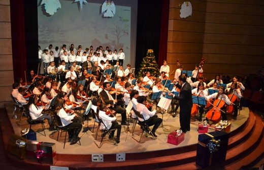Resulta un éxito presentación de la Orquesta Sinfónica Infantil de Paz