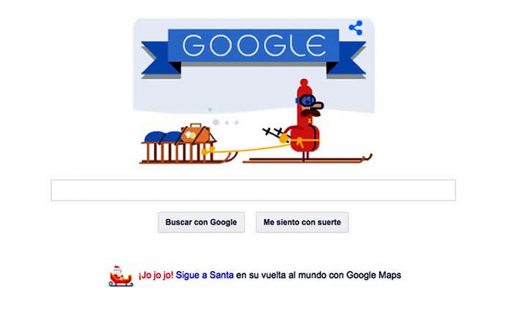 Festeja Google la navidad con su tradicional Doodle