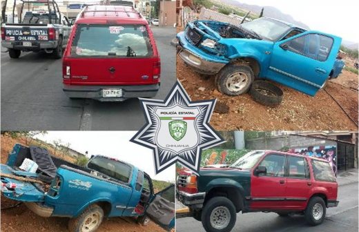 Recuperan policías estatales 6 vehículos con reporte de robo 