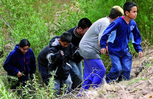 Abusos a inocentes, niños migrantes