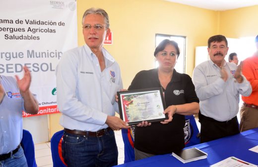 Certifican al albergue de jornaleros municipal Sedesol Delicias