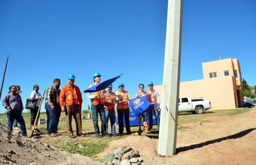 Inician trabajos de electrificación en colonia Nicolás Bravo de Delicias