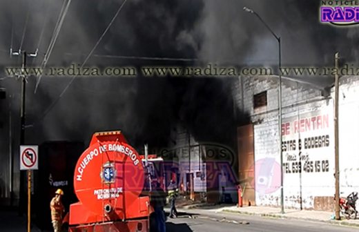 Fábrica incendiada no tenía permiso: Protección Civil