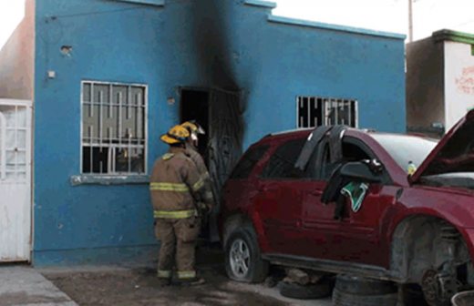 Pelean e incendian vivienda integrantes de una familia en Ciudad Juárez 