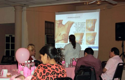 Participa Pensiones Civiles de Ojinaga en la prevención del cáncer de mama
