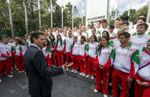 Abanderan a delegación mexicana para Juegos Centroamericanos y del Caribe 