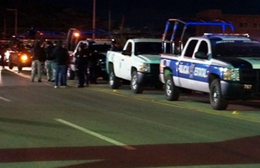 Deja un muerto enfrentamiento de hombres armados con  policías en Jiménez 