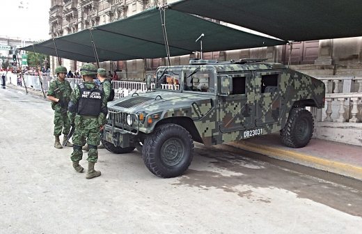 Anuncian exhibición área del Ejército Mexicano durante el desfile 