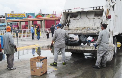 Recolectan 39.2 toneladas de basura durante eventos Patrios en Juárez