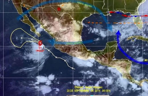 Provocará tormenta tropical Polo lluvias muy fuertes en Chihuahua: Conagua