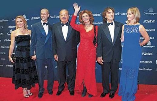 Celebra Sophia Loren sus 80 entre amigos y el cariño de los mexicanos