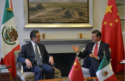 Se reúne EPN con el ministro de relaciones exteriores de China