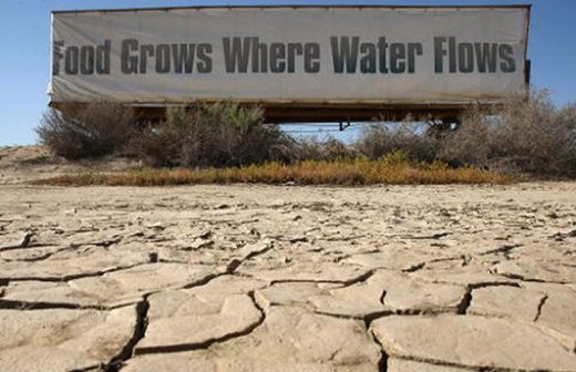 Es peor sequía en la historia de California causada por el cambio climático