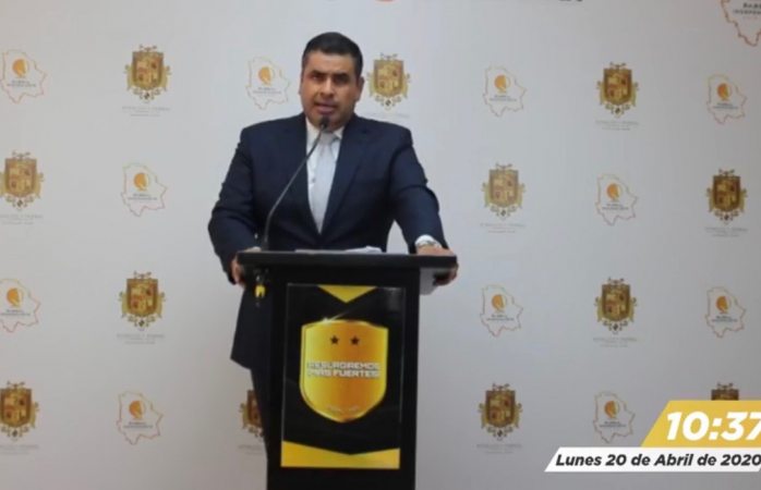 Apoyará municipio medidas del estado repartiendo cubrebocas 