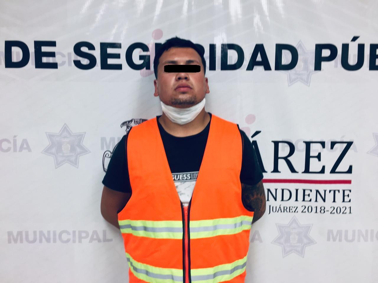 El detenido