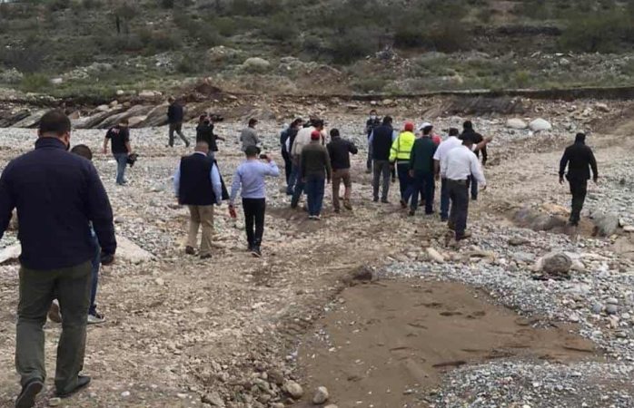 Hallaron sin vida a niña que fue arrastrada por arroyo en Coahuila