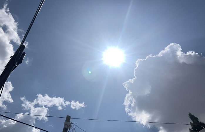 Sábado con fuerte calor