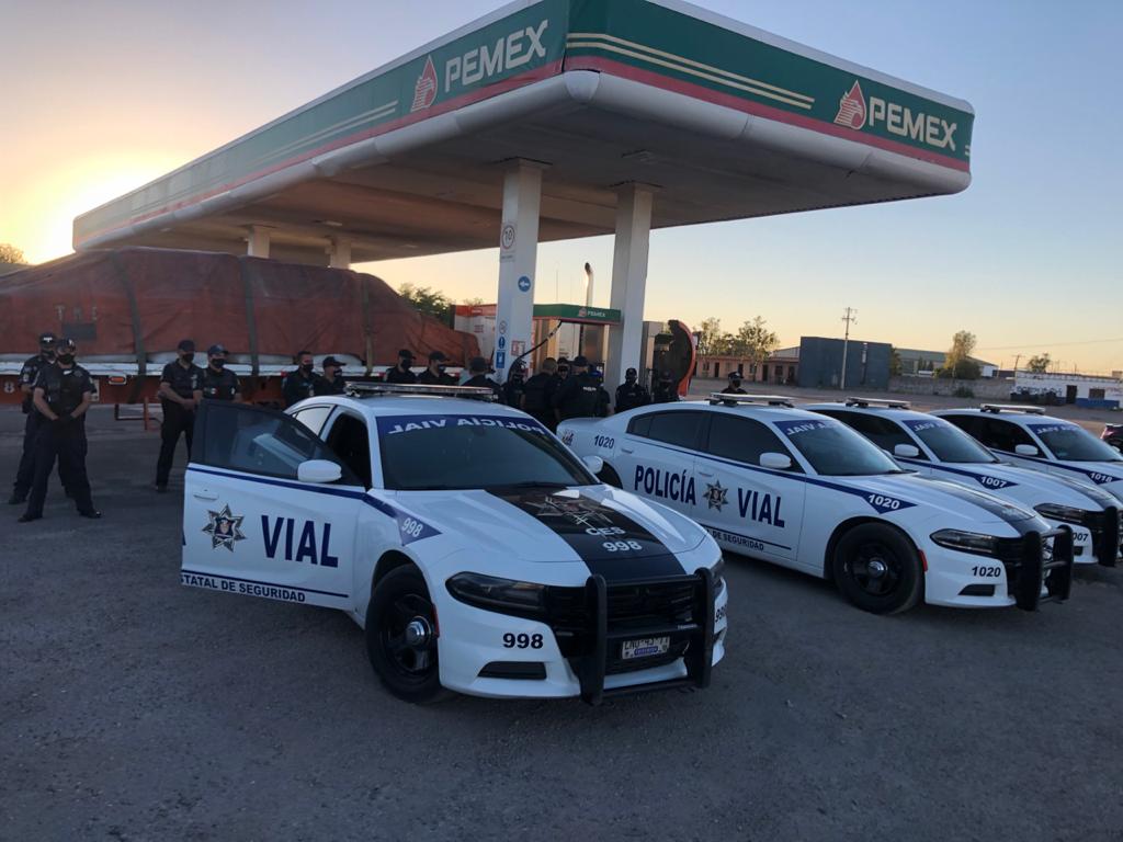 Imágenes del operativo de la Policía Vial a la altura del km 31