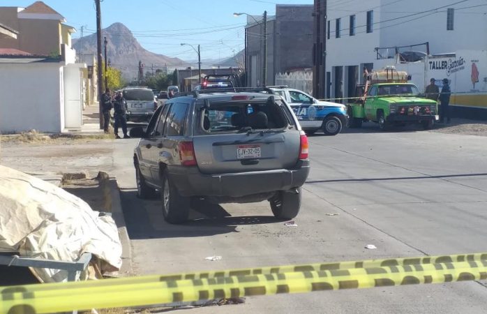 Hallan abandonada camioneta baleada La Opción de Chihuahua