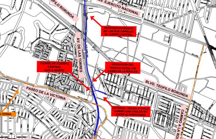 Pide seguridad vial anticipar tiempos de traslado por desarrollo de obras
