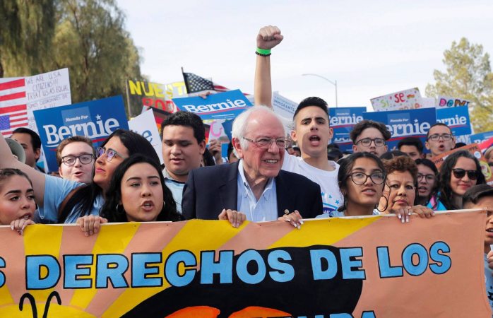 Impulsa votaciones electorales a población latina, Bernie Sanders 