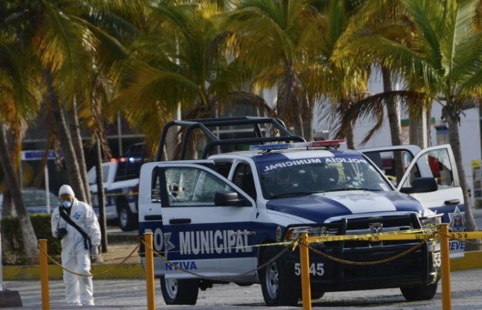 Deja enfrentamiento 4 policías muertos en Veracruz
