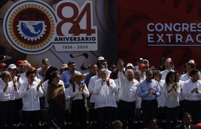 Encabeza lópez obrador congreso de la ctm