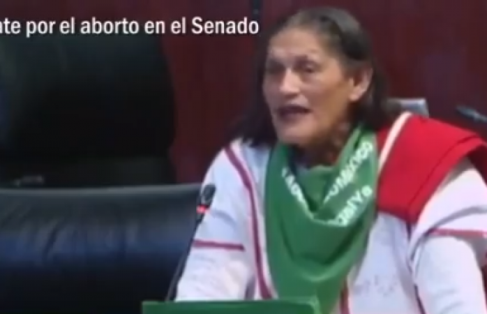 Senadora Jesusa Rodríguez vuelve a hacer de las suyas