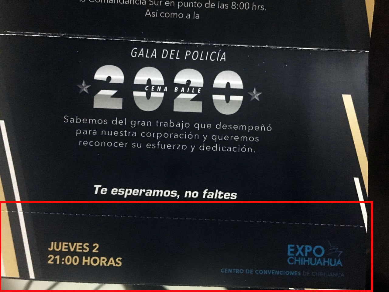 INVITAN A POLIS RETIRADOS A FESTEJO, PERO NO A LAS RIFAS