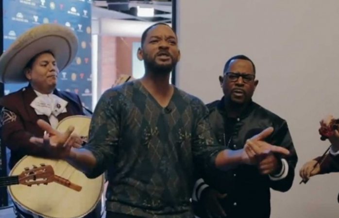 Will Smith hace gala de voz y canta Bad Boys con mariachi