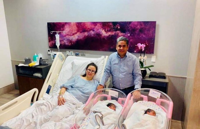Nacen gemelitas de esposa y alcalde de Delicias