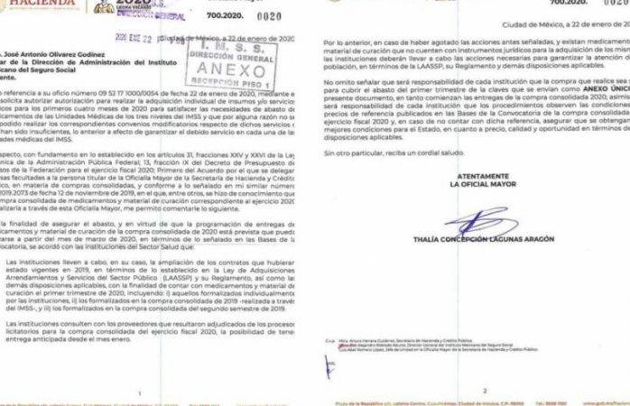 Hacienda pide a instituciones de salud garantizar medicamentos hasta marzo