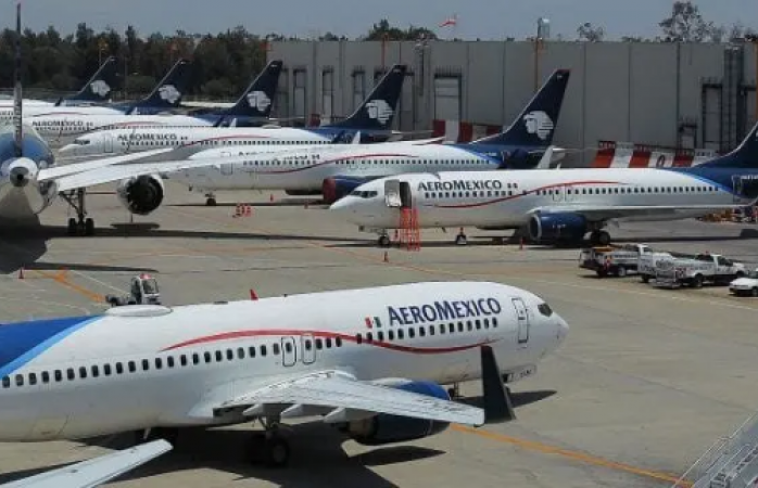 Se desploman acciones de aeroméxico más de 50 por ciento