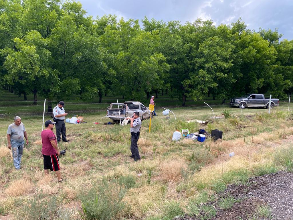 Vuelca Pickup en km. 43