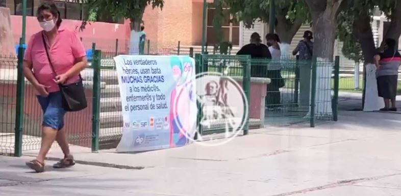 Personal del IMSS 66 de la ciudad fronteriza