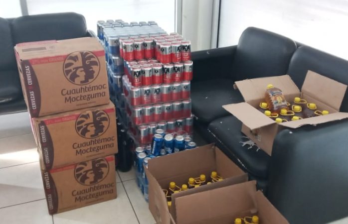 Decomisan cerveza a expendios por vender a deshoras, a menores y sin licencia