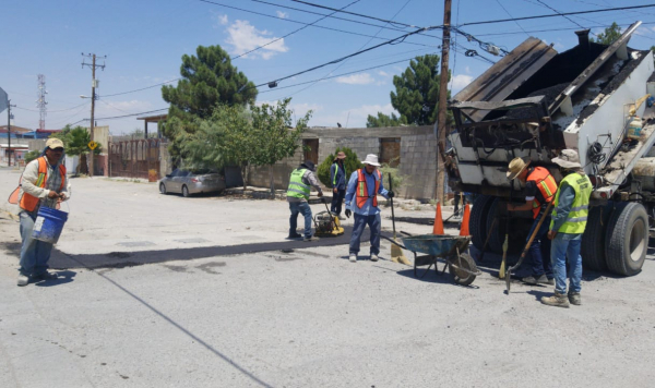 Labores de bacheo