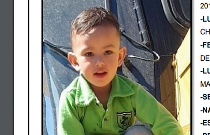 Desaparece niño de cuatro años en cuauhtémoc